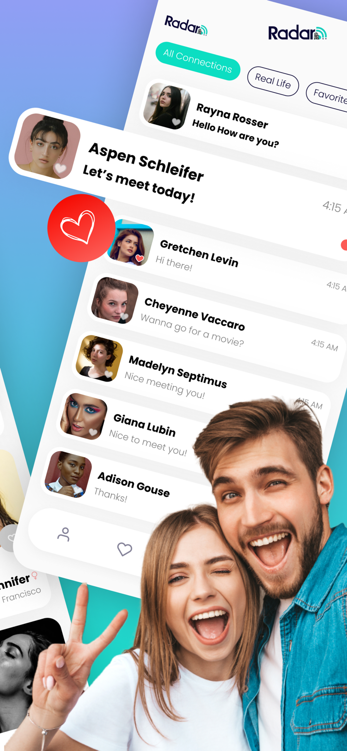 RadarQR Dating Meets QR Code