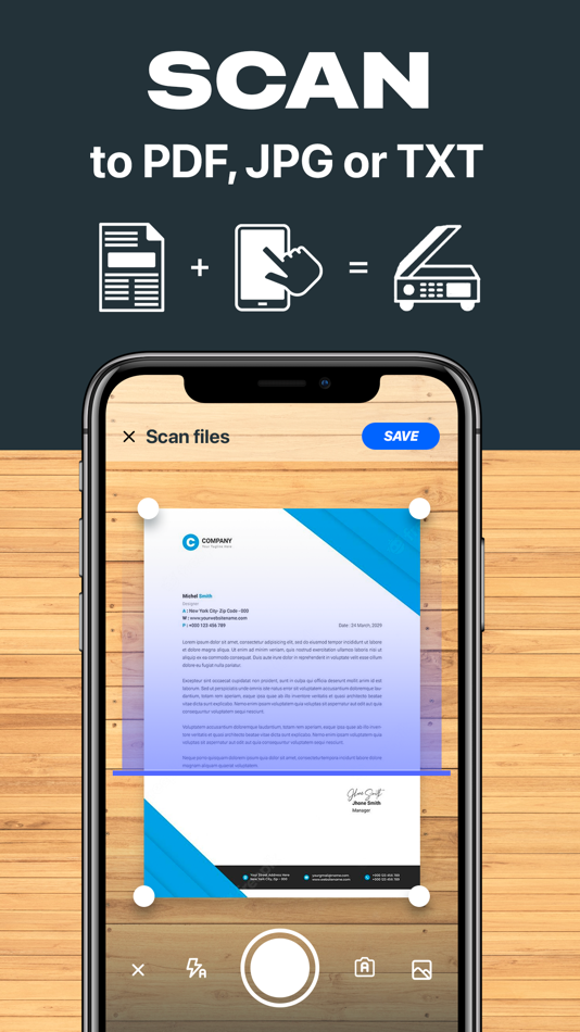#1. Document Scanner - ScannerAI (iOS) 由: Muhammad Bilal
