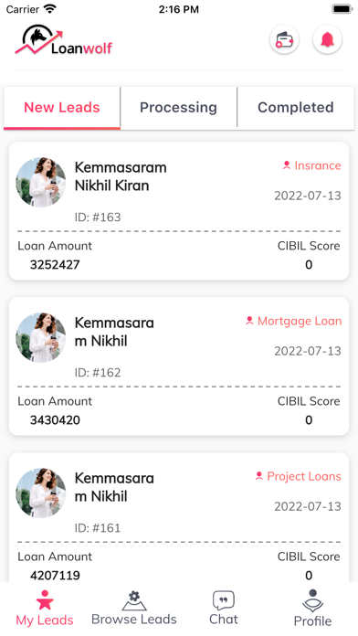 Loanwolf Agent Screenshot