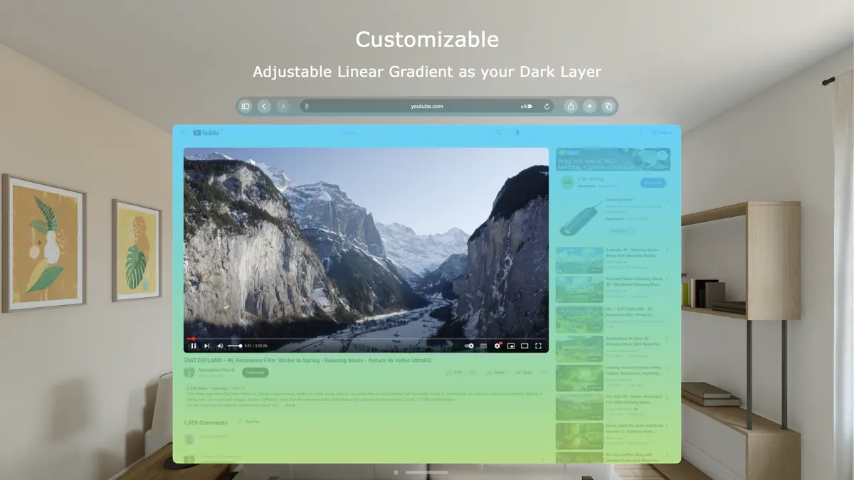 Turn Off the Lights for Safari screenshot 4