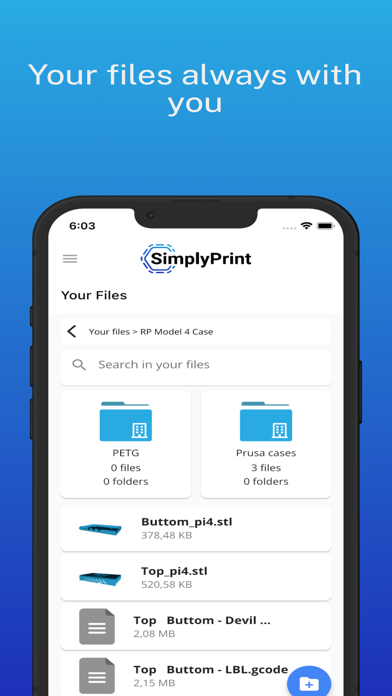 SimplyPrint - 3D printing Screenshot