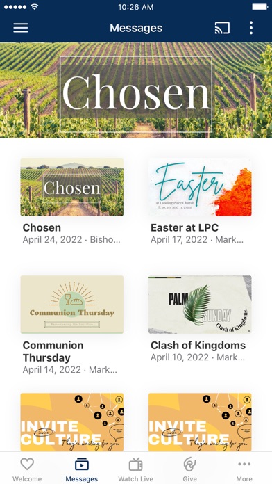 Landing Place Church Screenshot