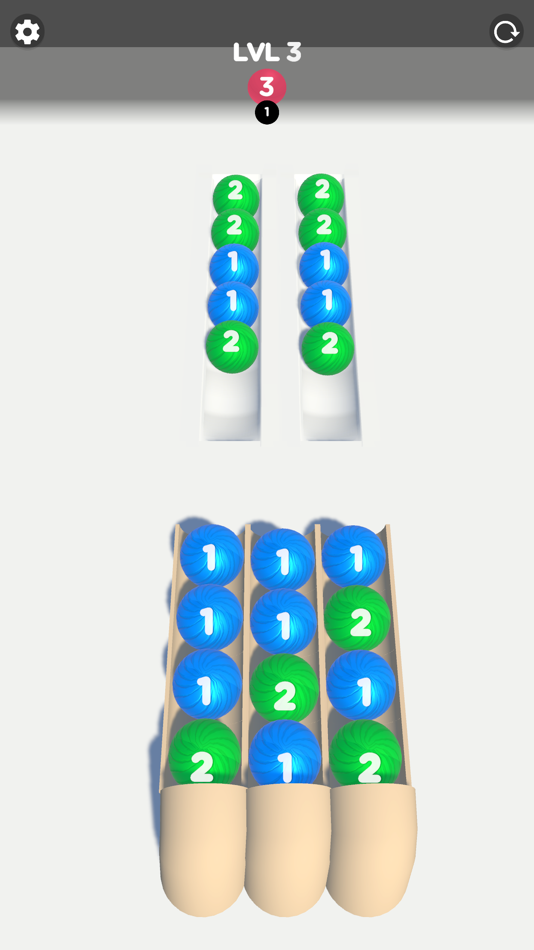 #3. Ball Order (iOS) 由: bugra bayrak