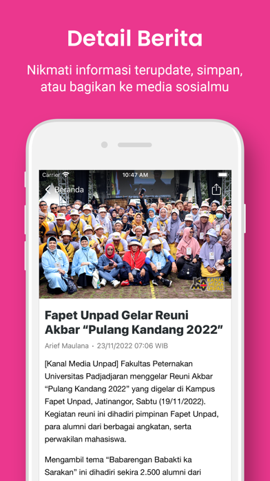 Kanal Media Unpad (KaMU) Screenshot