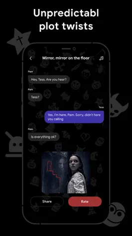 Game screenshot Crow scary chat stories hack