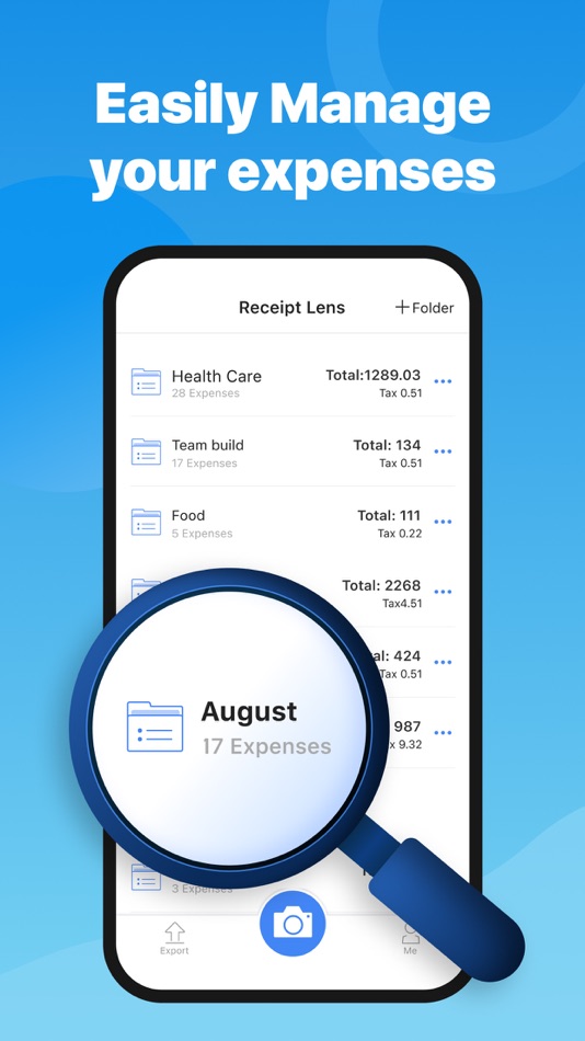#3. Receipt Lens - Expense Tracker (iOS) 게시자: Glority Global Group Ltd.