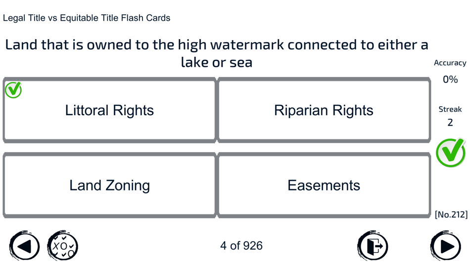 #7. CO Real Estate Exam Flashcards (iOS) 由: BeeSmart Unlimited LLC