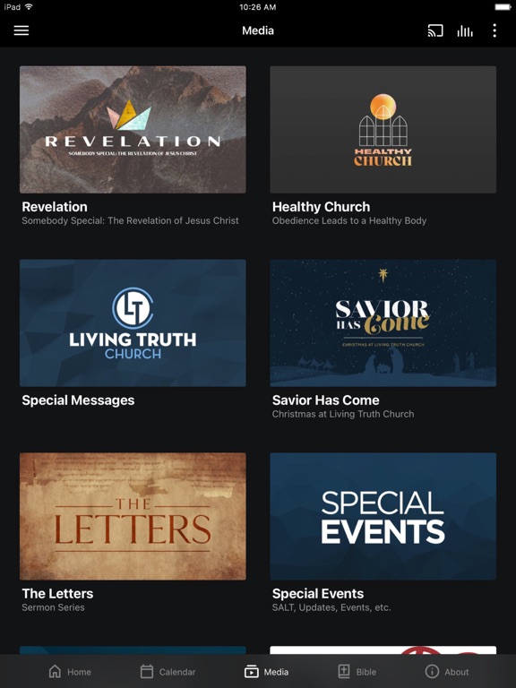 Pace Church iPad screenshot 2 - Education app