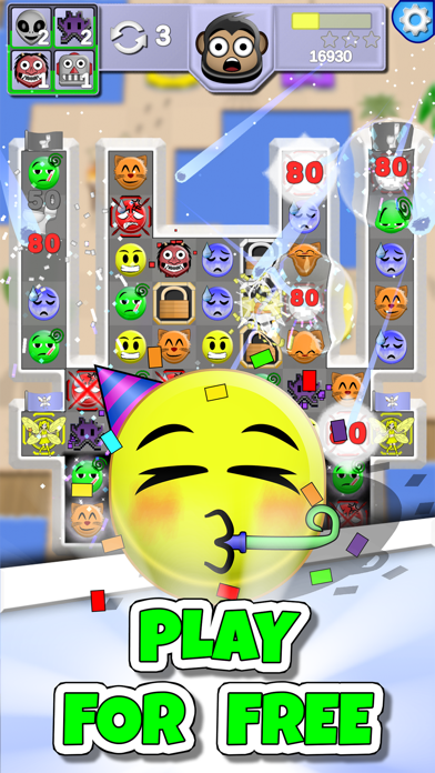 Matchy 'Moji -- Emoji Match 3 Screenshot