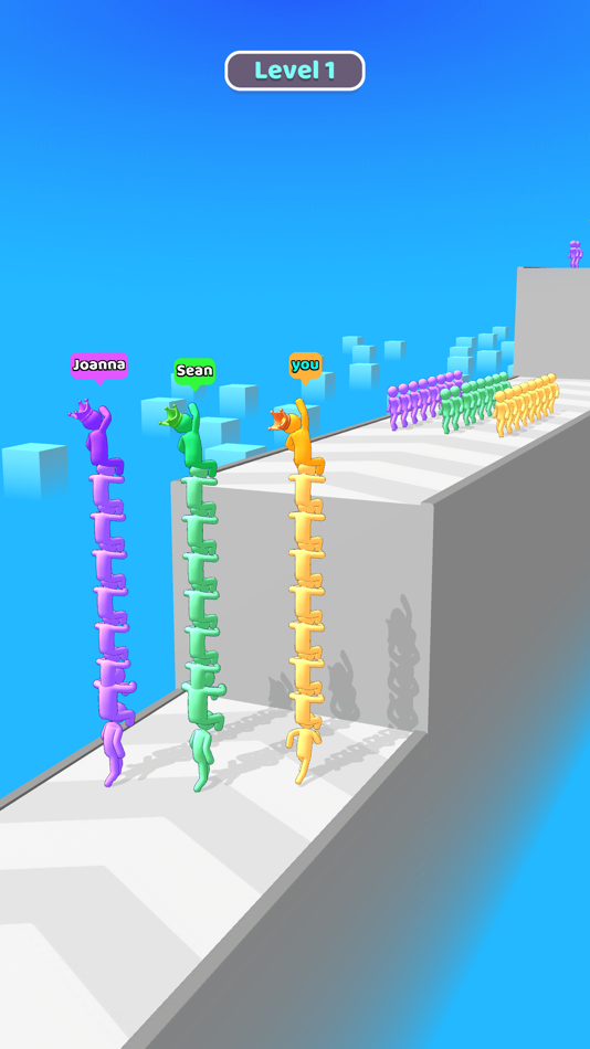 #2. Stickman Stack Run (iOS) 由: FUBU GAMES OYUN YAZILIM VE BILGI TEKNOLOJILERI TICARET LIMITED SIRKETI