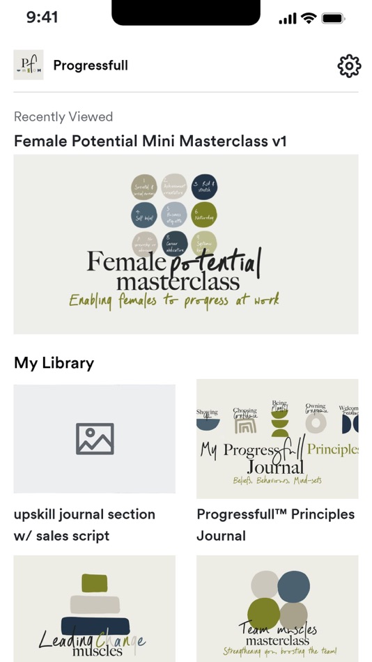 #2. Progressfull (iOS) di: Emily Sudduth