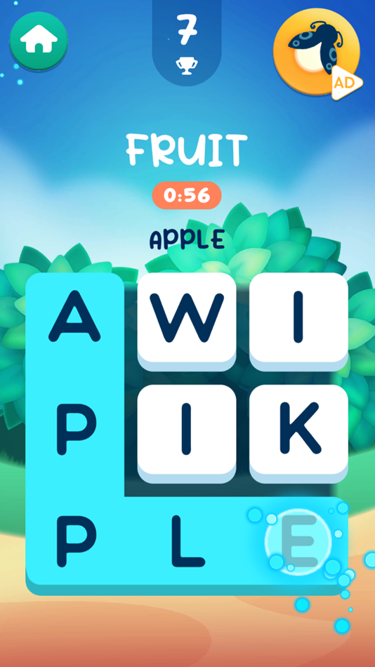 #1. Word Puzzle One Line (iOS) By: Coolmath.com, LLC