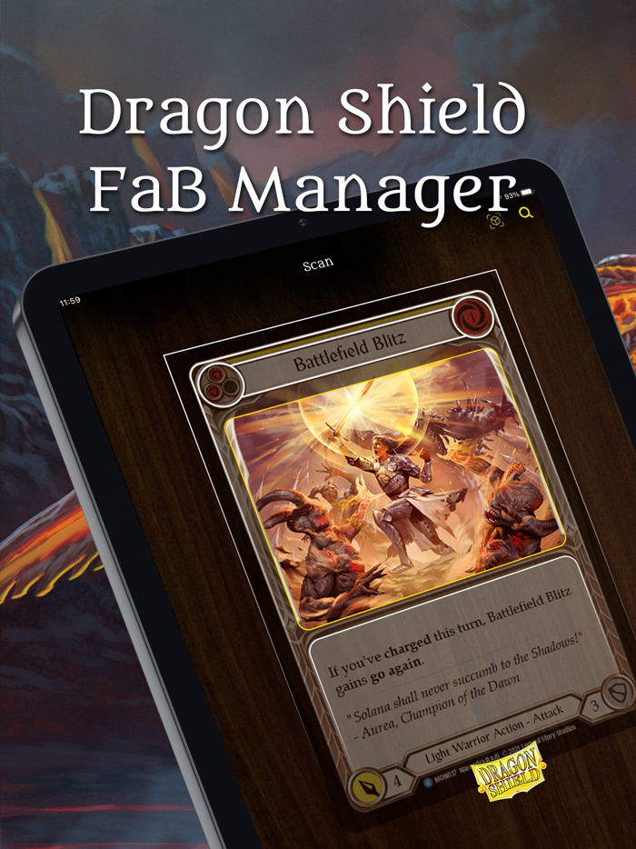 FaB Scanner - Dragon Shield