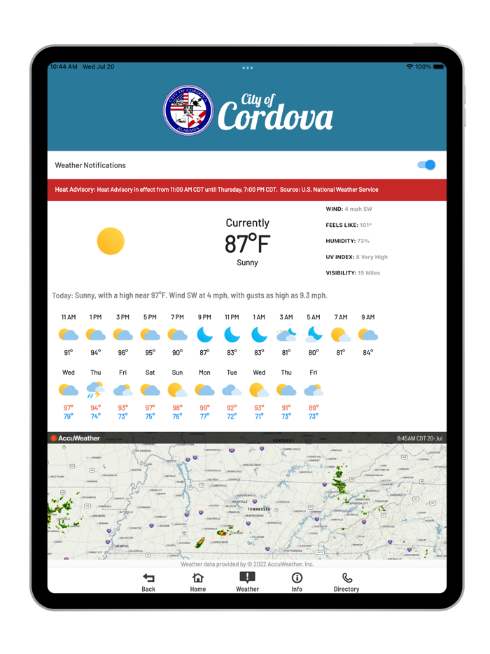 City of Cordova Alabama