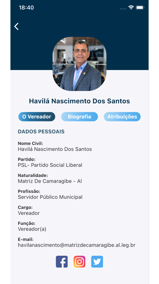 #3. Câmara de Matriz de Camaragibe (iOS) 由: JF PIMENTEL FILHO SISTEMAS EIRELI