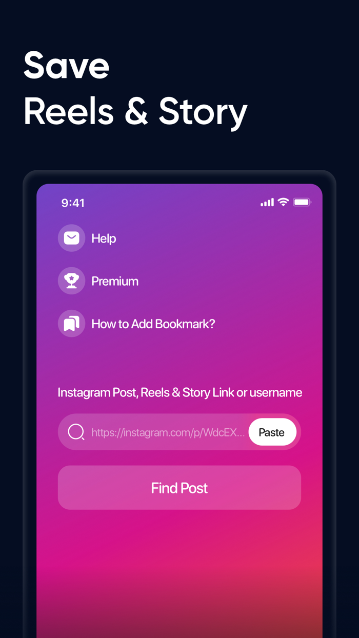 InstDown Save Stories and Reels