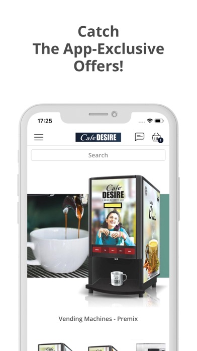 cafedesire.io Screenshot