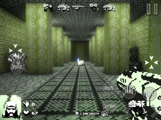 Retro Backrooms iPad screenshot 1 - Games app