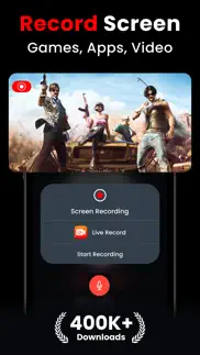 live record: screen recorder iphone screenshot 1