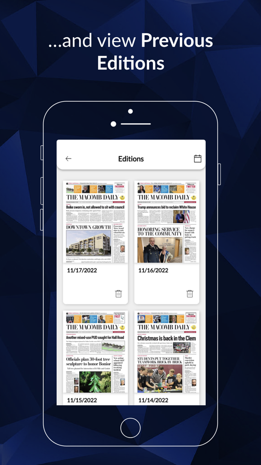 #5. The Macomb Daily eEdition (iOS) Ved: Journal Register Company