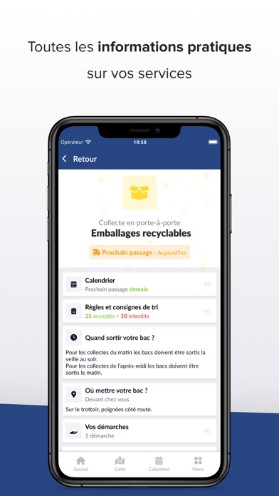 Mes déchets Saint-Cloud Screenshot