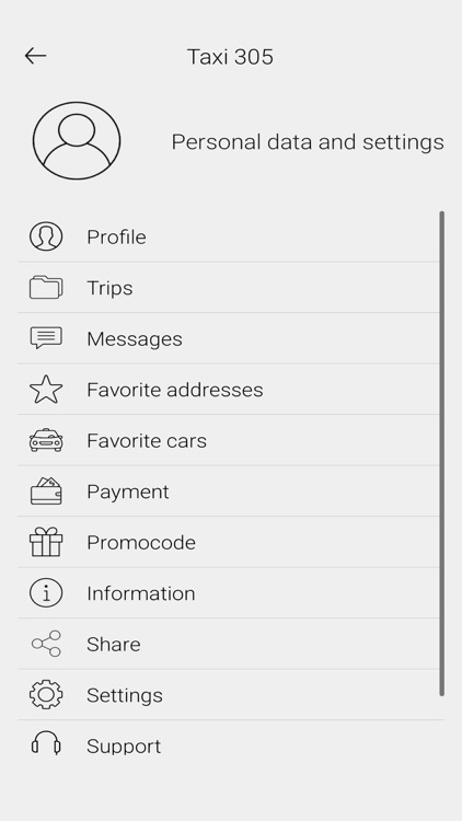 Taxi 305 – order a car online