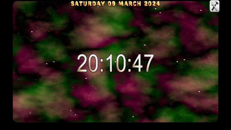 Space Night Clock