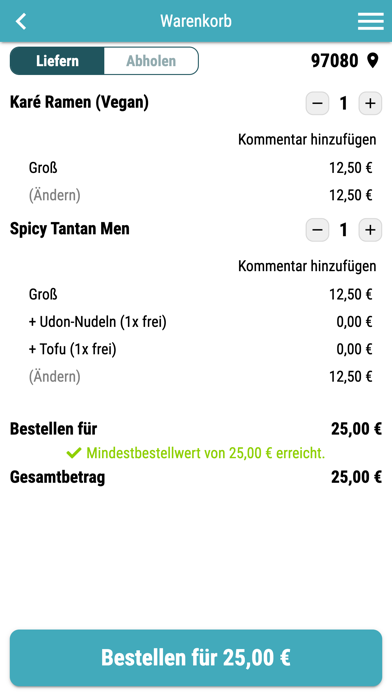 Ohana - Poké und Ramen Screenshot
