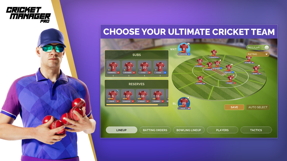 #3. Cricket Manager Pro 2023 (iOS) 来自: Wicket Gaming AB