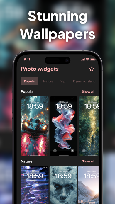 Photo Widgets - Icons themes Screenshot