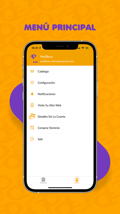 PediBoss Comercios Screenshot