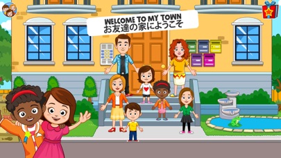 My Town Friends House PJ gameのおすすめ画像1