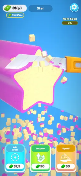 Game screenshot Soap ASMR - Merge & Cut apk