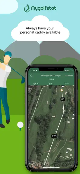 Game screenshot Mygolfstat apk