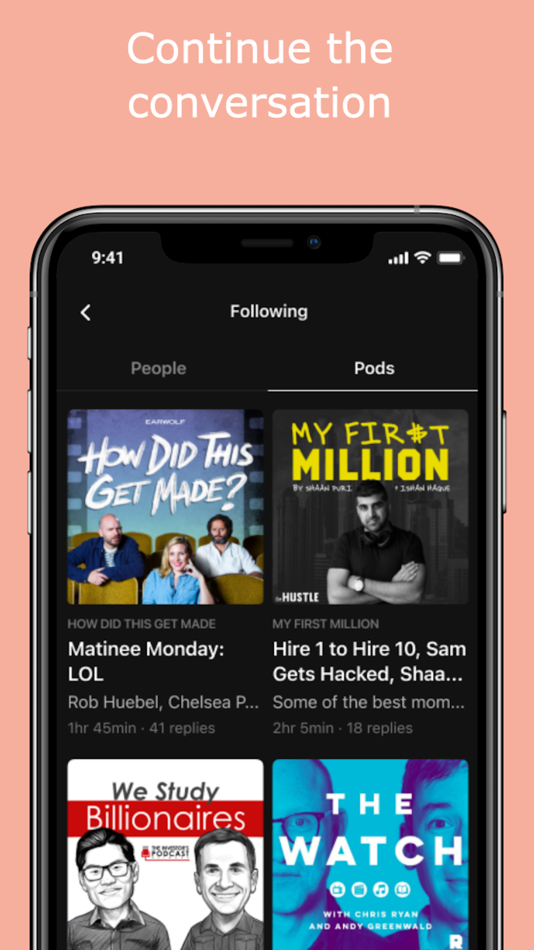 #4. Convo - Podcast communities (iOS) Podle: Convo App, Inc