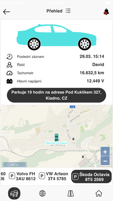 Logiscare track! Screenshot