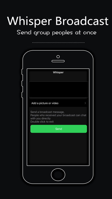 WhisperChat|Meet new peoples Screenshot