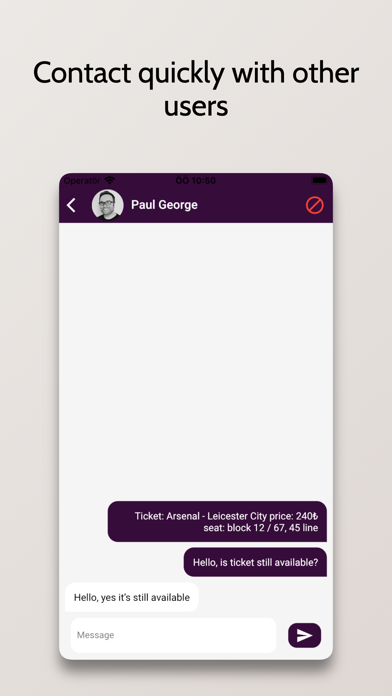 Premier Ticket - Find Ticket Screenshot