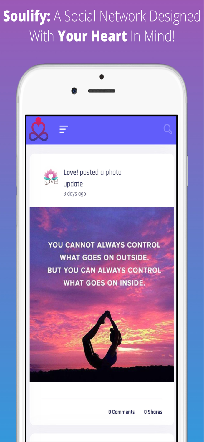 Soulify - Social Spiritual App