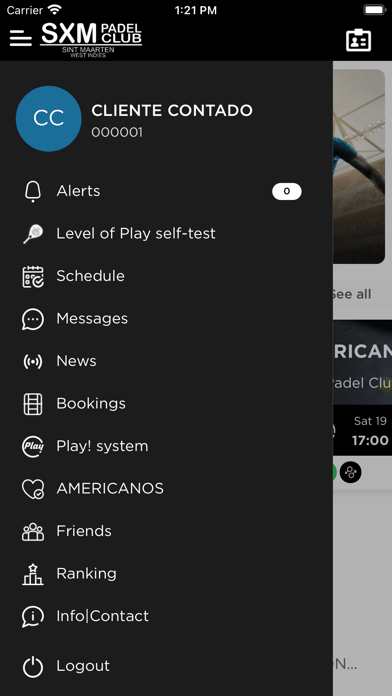SXM Padel Club Screenshot