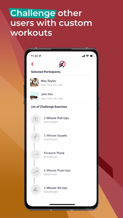 ExerWin Fitness Coach Screenshot
