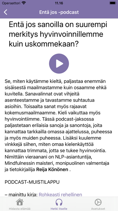 Hidasta elämää Screenshot