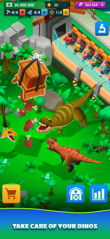 Dinosaur Park—Jurassic Tycoon screenshot 4