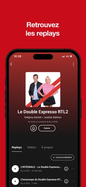 RTL2 - Le Son Pop-Rock dans l'App Store