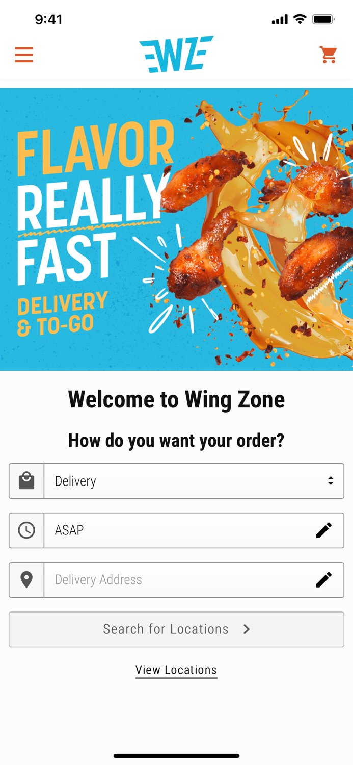 Wing Zone Ordering