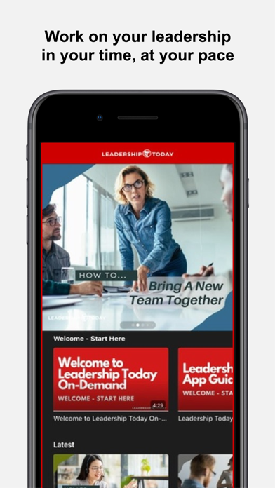 Leadership Today Screenshot