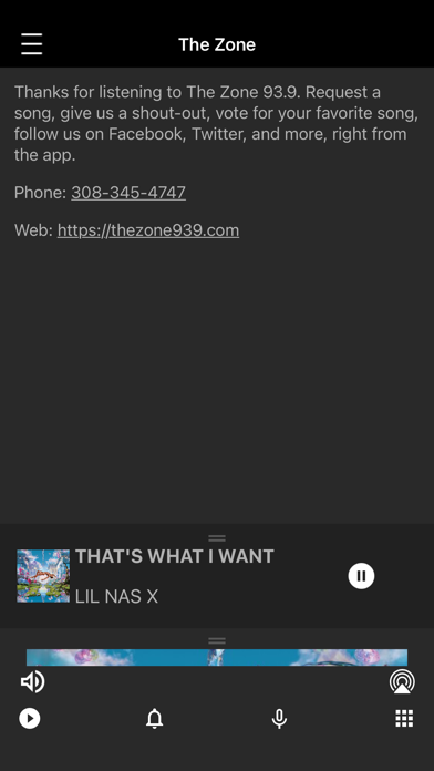 The Zone 93-9 Screenshot 3 - AppWisp.com The Zone 93-9 Screenshot 3 - AppWisp.com