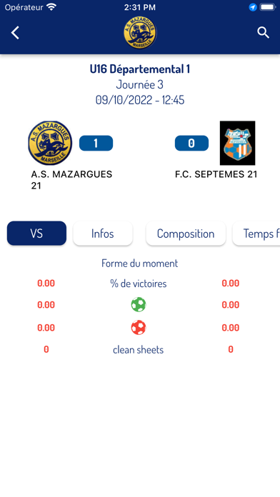 AS Mazargues Screenshot