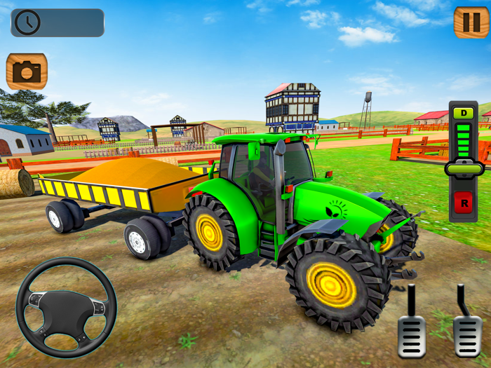 Farming Tractor Trolley Game