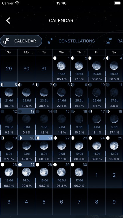 Moon Phases Deluxe screenshot-4